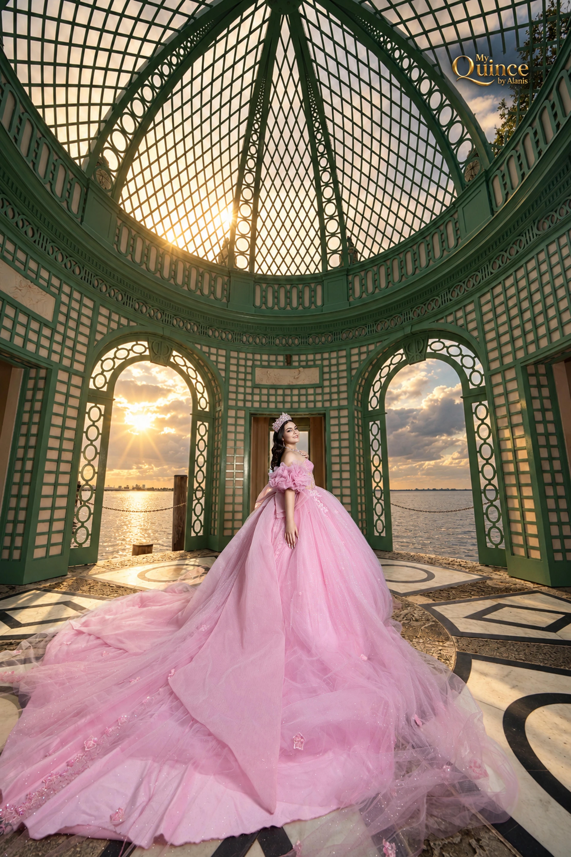 Quinceañera portrait by My Quince by Alanis