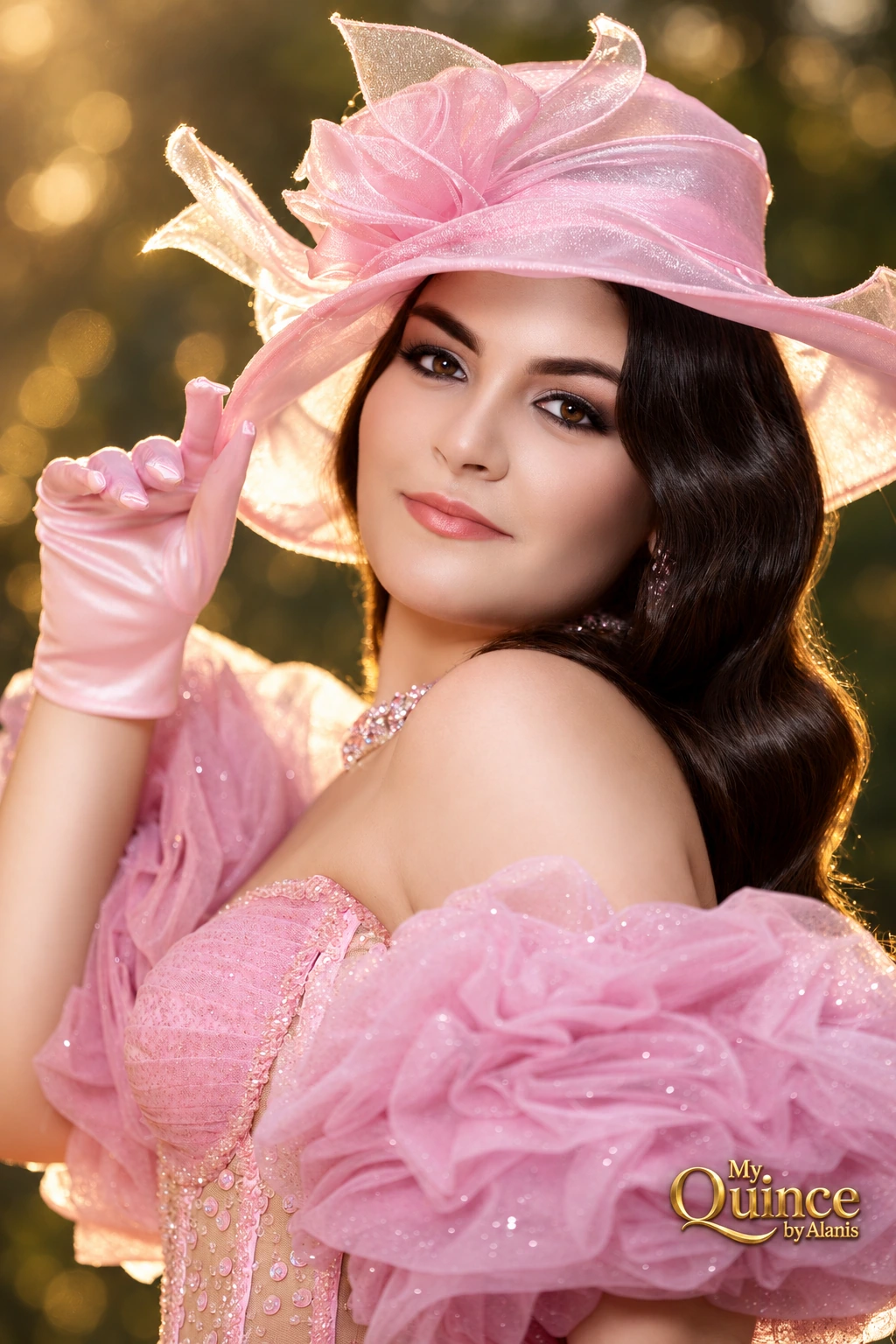 Quinceañera portrait by My Quince by Alanis