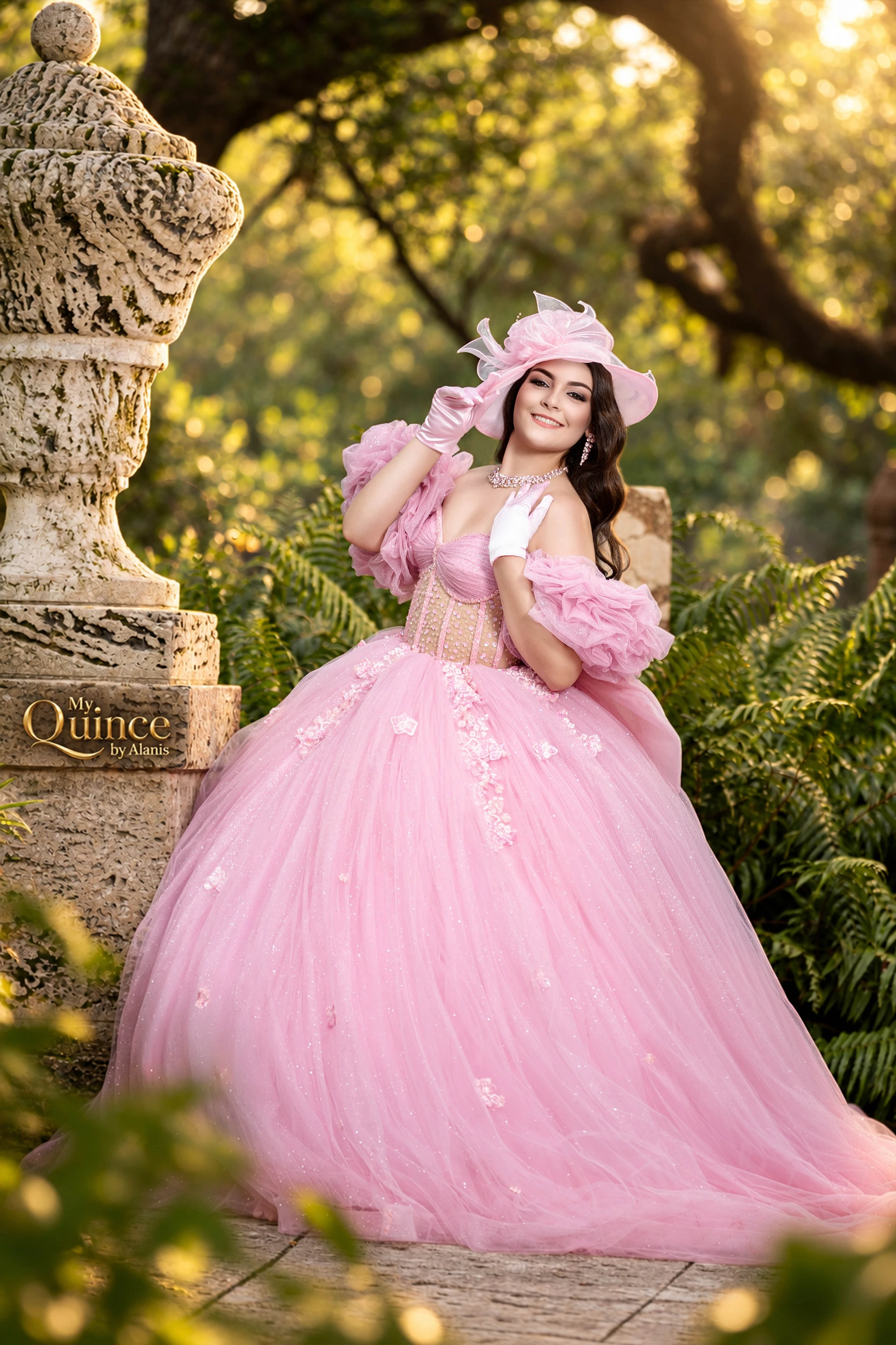 Quinceañera portrait by My Quince by Alanis