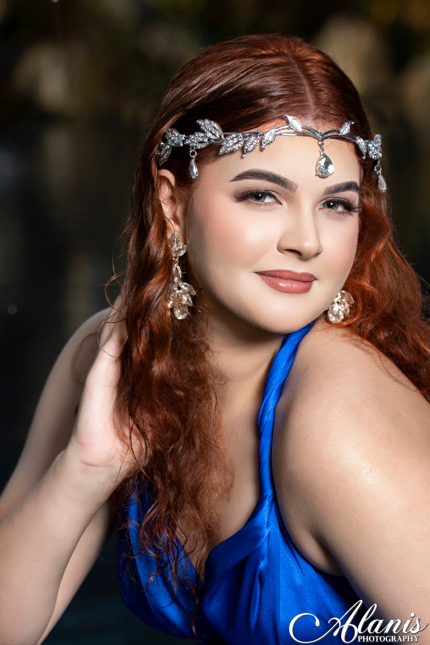 Fine-art quinceañera beauty portrait